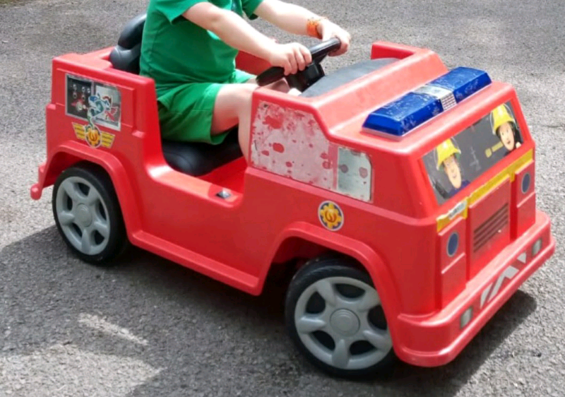 fireman sam ride on 6v